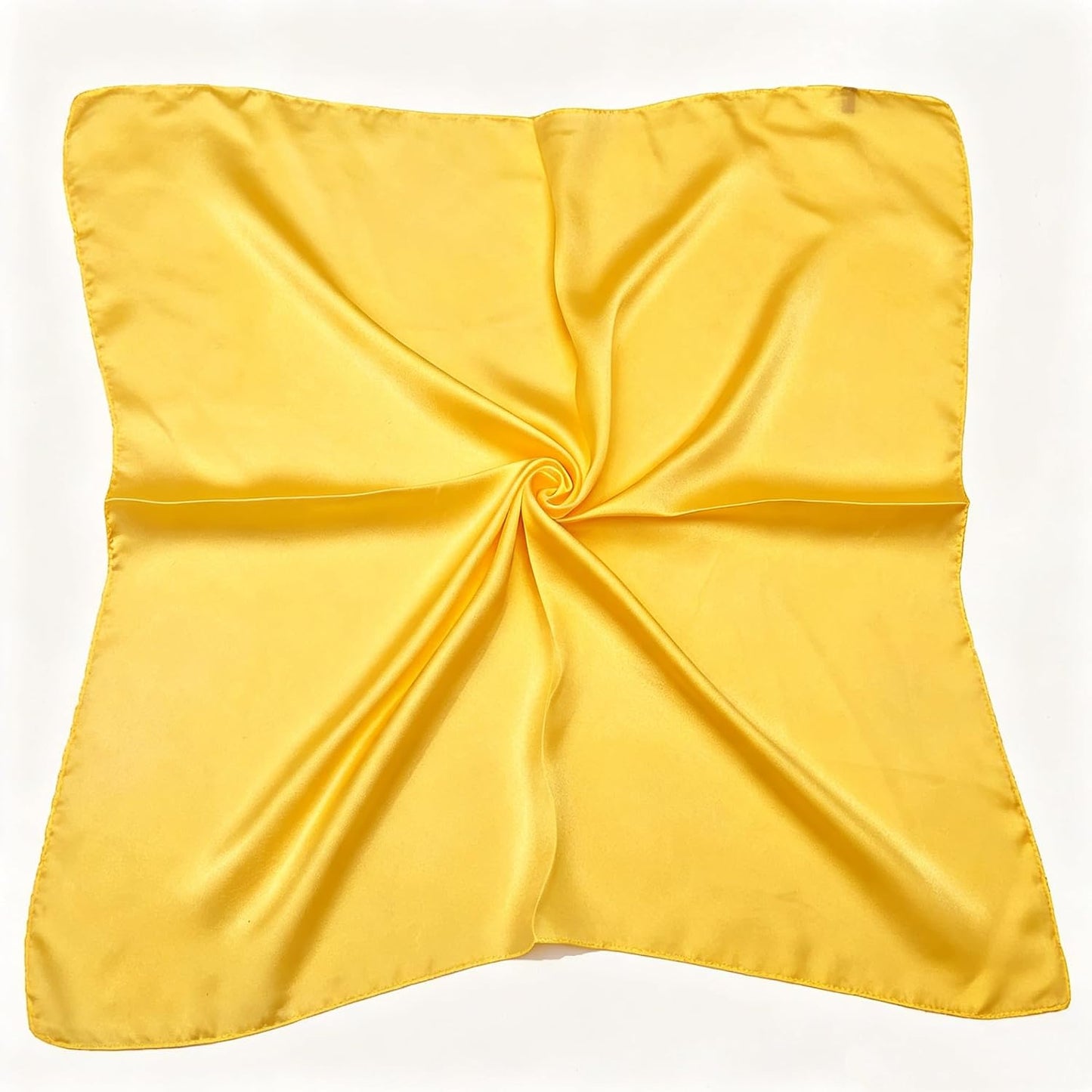 Silk Like Square Scarf for Women Men 27.5"