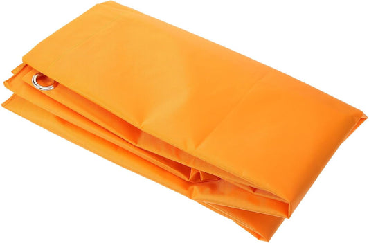 Replacement Cleaning Cart Bag with Canvas Material Lightweight for Housekeeping and Professional Cleaners Yellow