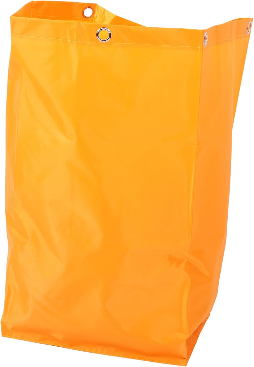 Replacement Cleaning Cart Bag with Canvas Material Lightweight for Housekeeping and Professional Cleaners Yellow