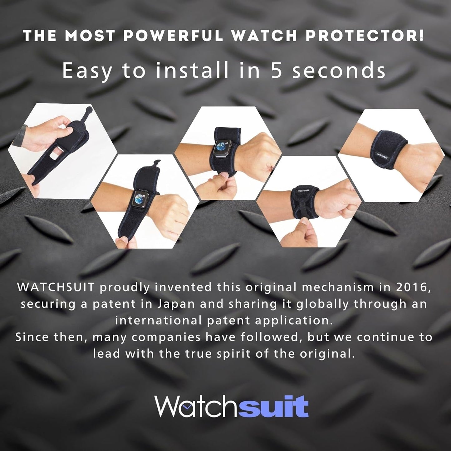 Smart Watch Protector. Smart Watch Cover for Apple Watch, Huawei, Xiaomi, Garmin, Google Pixel, Amazfit, Galaxy, Fitbit and More. Screen Protector, Sports Watch Cover. Made in Japan.