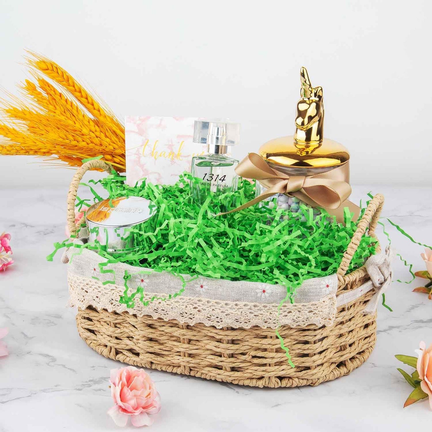 Crinkle Cut Paper Grass Cushion Paper Streamer for Christmas Wedding Birthday Bridesmaid Engagement Craft Gift Boxes Bags Filler Decoration 4.5oz Yellow