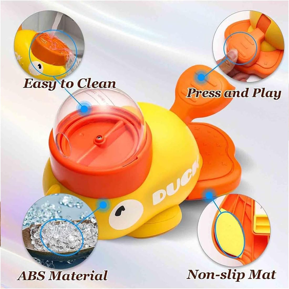 Cat Treat Slot Machine, Nonslip Cat Slot Machine Treat Dispenser, Interactive Duck Frenchie Toy, Durable Adjustable Slow Feeder Toy, Cats Treat Dispenser for Small & Medium Dogs/Cats/Pets (Yellow*1)