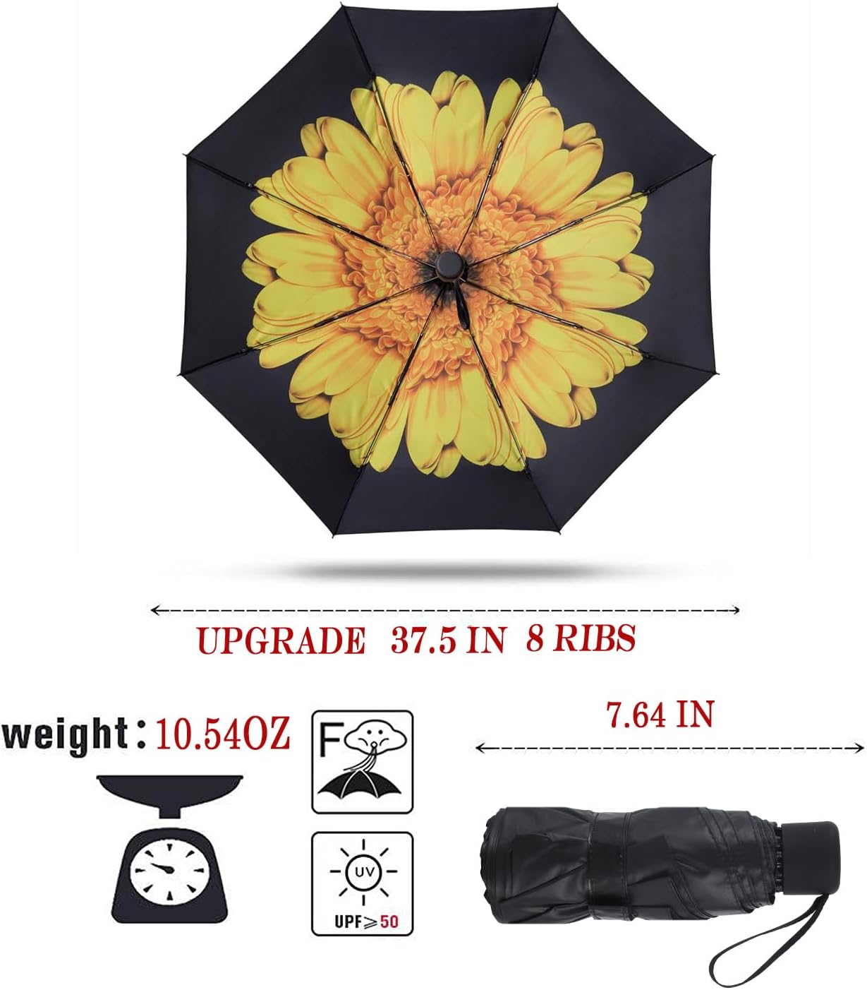 Travel Umbrella - Lightweight Portable Mini Compact umbrellas-Factory outlet shop