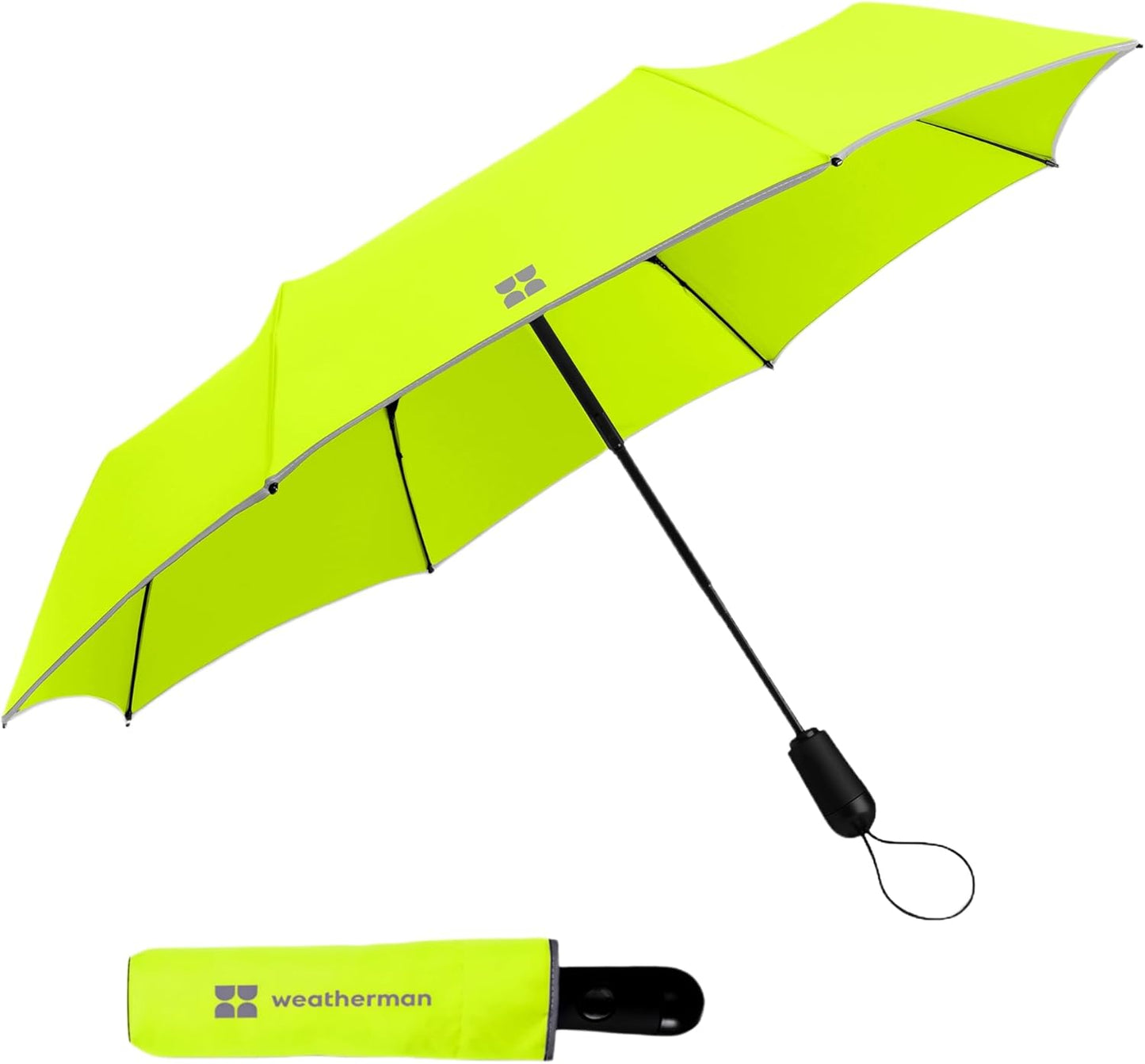 Umbrella - Premium Small Compact Mini Umbrellas for Traveling - Windproof Umbrellaas Resists Up to 45 MPH Winds - Traveling Umbrellasa for Rain, Wind, Purse, Pocket, Backpack, Car - Portable Travel Umbrellas Easy Auto Open Close w/ Strong Fiberglass Frame