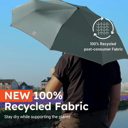 Umbrella - Premium Small Compact Mini Umbrellas for Traveling - Windproof Umbrellaas Resists Up to 45 MPH Winds - Traveling Umbrellasa for Rain, Wind, Purse, Pocket, Backpack, Car - Portable Travel Umbrellas Easy Auto Open Close w/ Strong Fiberglass Frame