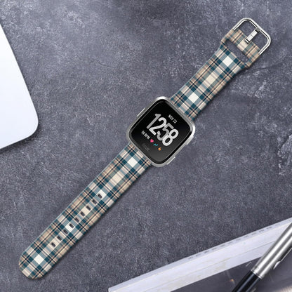 Soft Silicone Watch Bands Compatible with Fitbit Versa 2/Versa/Fitbit Versa Lite/SE Cartoon Band，23mm Cute Floral Pattern Printed Strap Replacement Wristband for Men Women Teens.