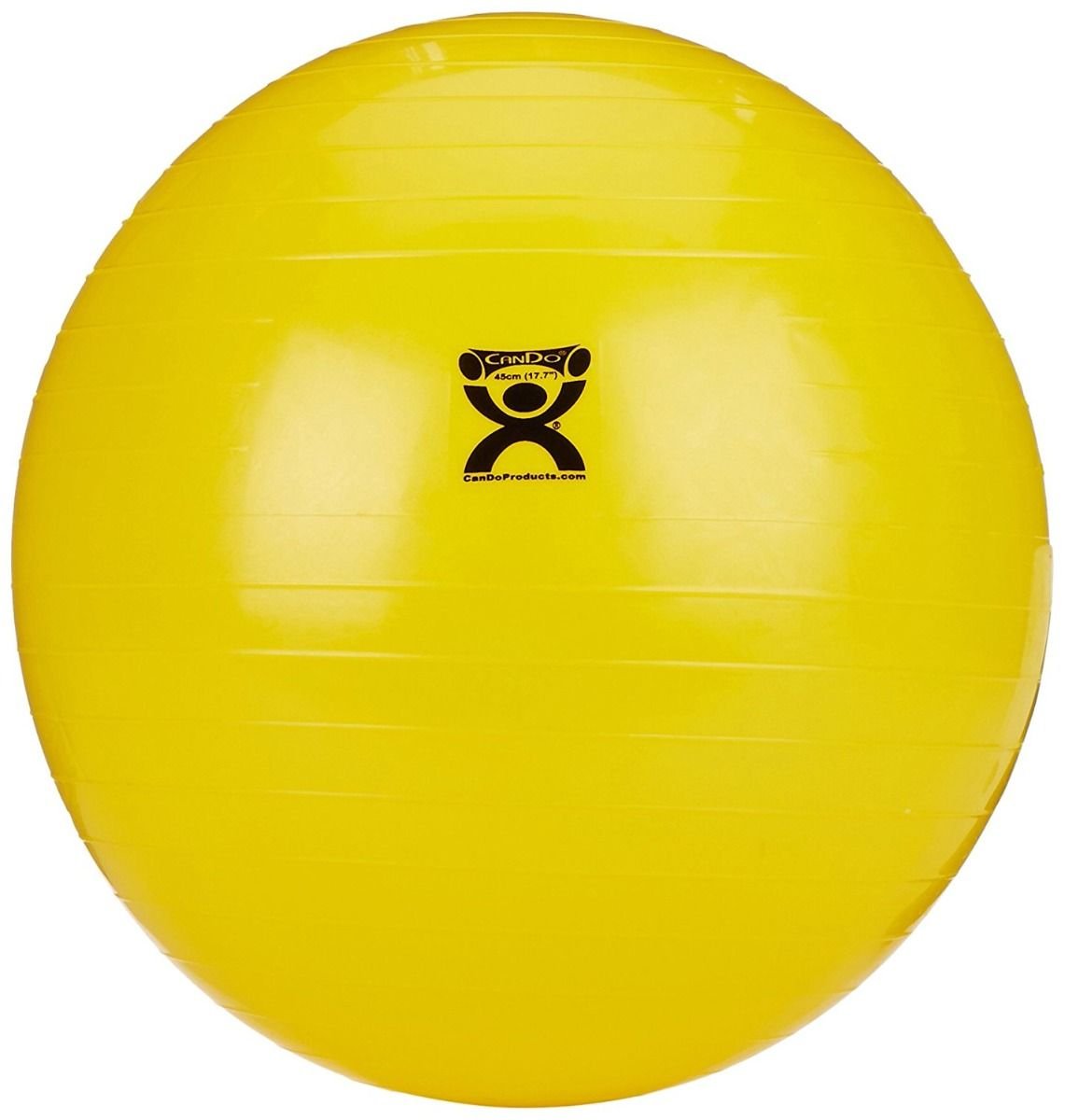 26282 Energizing Exercising Balls, Yellow 17 3/4"