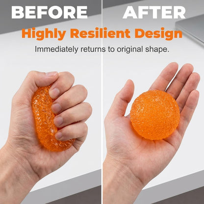 2026 New Ice Squishies Stress Ball, Crunchy Squishy Stress Ball Squeeze Stress Slushie Squishy,Non-Sticky Slow Rising Squeeze Ball, Ice Skin Fidget Sensory Toys for Relaxing (Yellow)