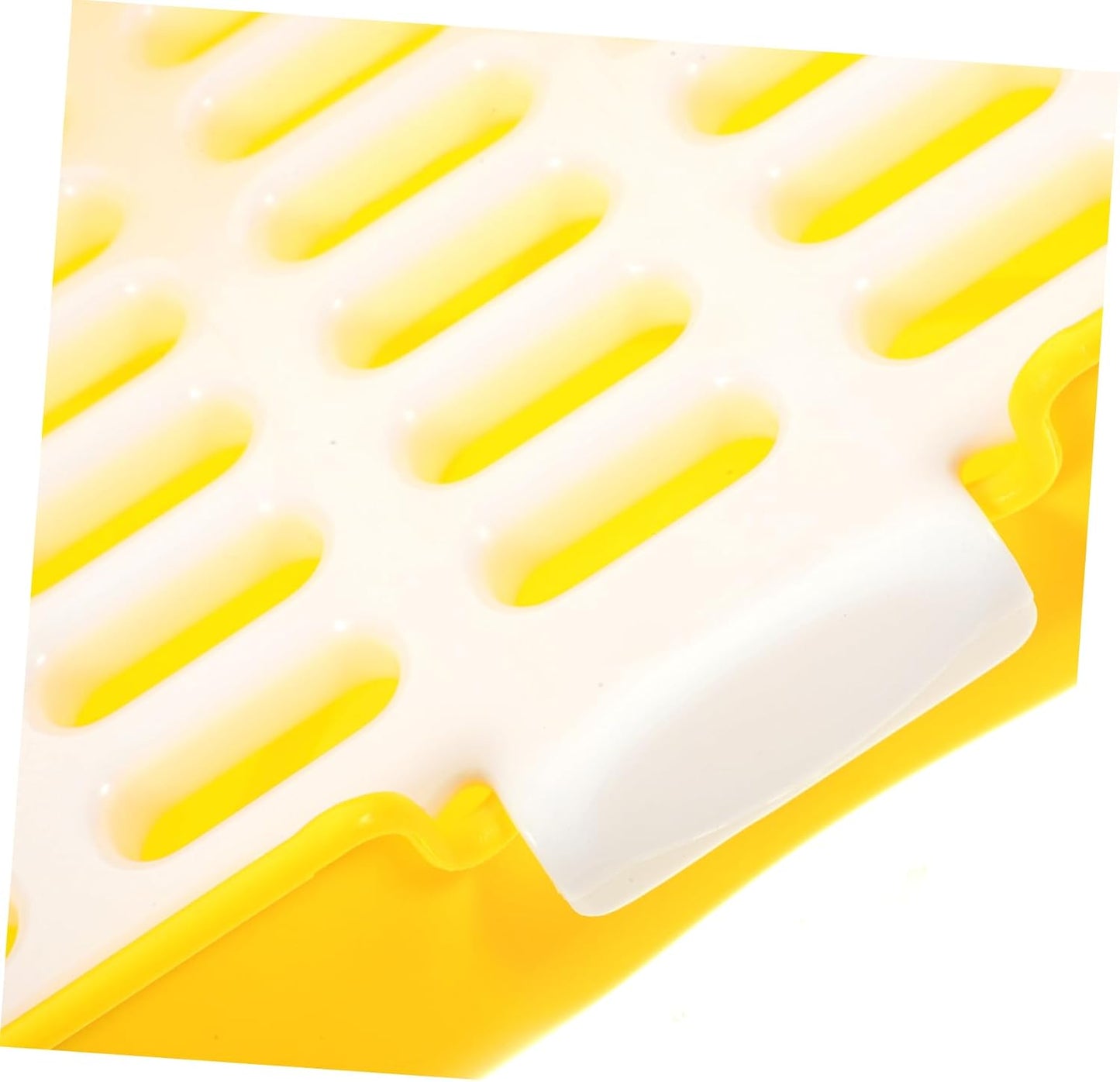 Litter Box for Small Pets Pet Toilet Mesh Design Easy Rounded Edges for Guinea Pigs Ferrets and More Indoor Use Yellow