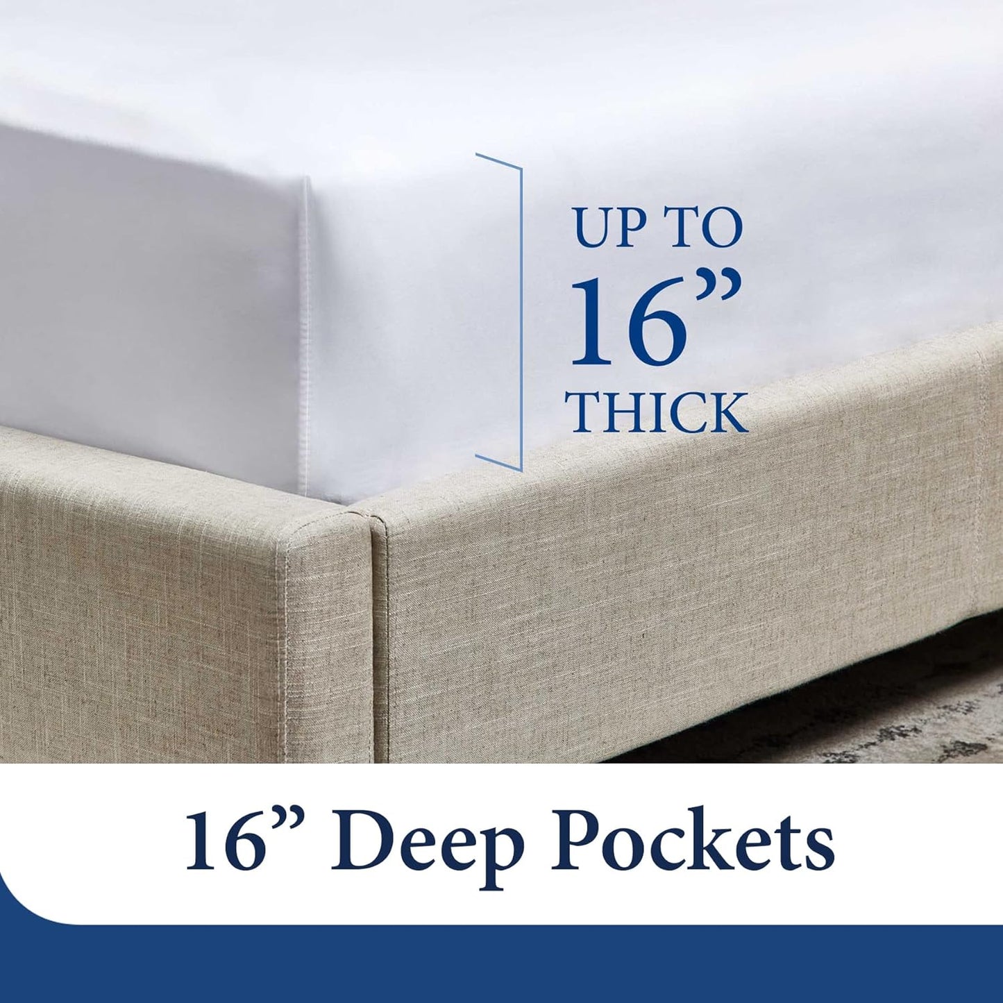 Everyday 1500 Series Bed Sheet Set | Ultra Soft & Cool Hotel Bedding - Deep Pocket - Wrinkle, Stain and Fade Resistant - 4 Piece Set (Cal King, Pastel Yellow)