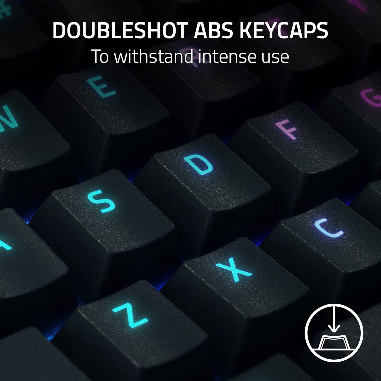 BlackWidow V4 Pro Wired Mechanical Gaming Keyboard: Yellow Switches Linear & Silent - Doubleshot ABS Keycaps - Command Dial - Chroma RGB - Magnetic Wrist Rest - Snap Tap