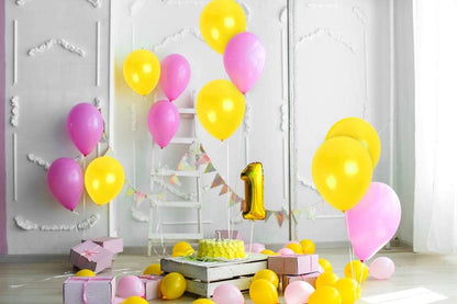 Metallic Yellow Balloons 36 Pack - Mustard Yellow Balloons - Globos Amarillos - Gold Party Supplies - 12 Inch Latex Baloons Party Decorations