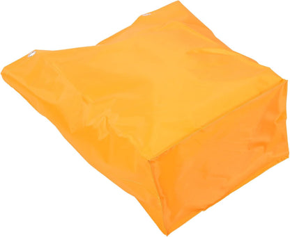 Janitorial Cart Replacement Bag Yellow Fabric Cleaning Cart Bag for Janitorial Supply