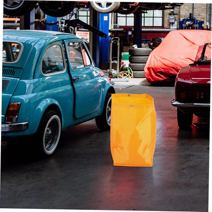 Janitorial Cart Replacement Bag Yellow Fabric Cleaning Cart Bag for Janitorial Supply
