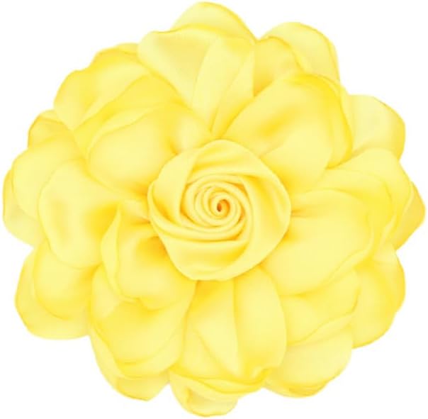 Rose Brooch and Pin for Women Elegant Delicate Flower Pin Shawl Clip Duck Beak Clip for Women's Dress Banquet Party Jewelry Gift