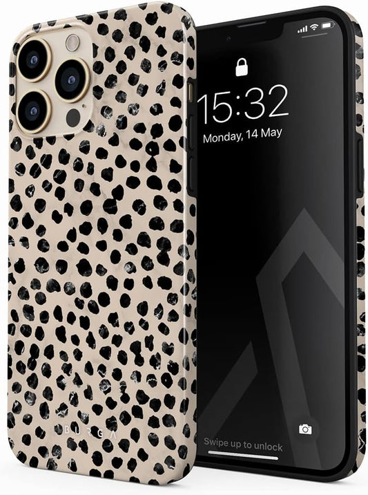 Unisex Phone Case for iPhone 15 Pro – Dual-Layer Hybrid Design with Shock-Absorbing TPU & Durable Exterior, Scratch-Resistant Finish and Raised Bezel Edge for Screen Protection & Daily Use