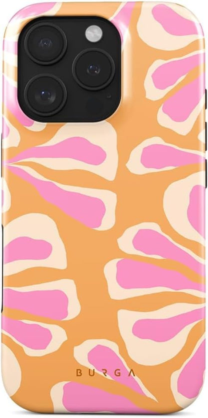 Unisex Phone Case for iPhone 15 Pro – Dual-Layer Hybrid Design with Shock-Absorbing TPU & Durable Exterior, Scratch-Resistant Finish and Raised Bezel Edge for Screen Protection & Daily Use