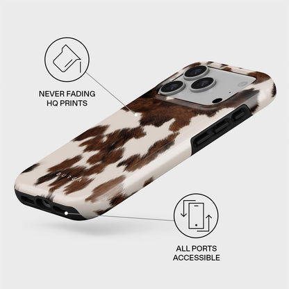 Unisex Phone Case for iPhone 15 Pro – Dual-Layer Hybrid Design with Shock-Absorbing TPU & Durable Exterior, Scratch-Resistant Finish and Raised Bezel Edge for Screen Protection & Daily Use