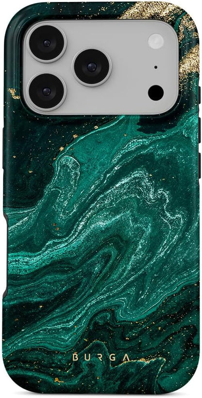 Unisex Phone Case for iPhone 15 Pro – Dual-Layer Hybrid Design with Shock-Absorbing TPU & Durable Exterior, Scratch-Resistant Finish and Raised Bezel Edge for Screen Protection & Daily Use