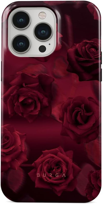 Unisex Phone Case for iPhone 15 Pro – Dual-Layer Hybrid Design with Shock-Absorbing TPU & Durable Exterior, Scratch-Resistant Finish and Raised Bezel Edge for Screen Protection & Daily Use