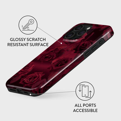 Unisex Phone Case for iPhone 15 Pro – Dual-Layer Hybrid Design with Shock-Absorbing TPU & Durable Exterior, Scratch-Resistant Finish and Raised Bezel Edge for Screen Protection & Daily Use
