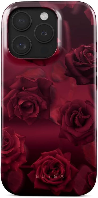 Unisex Phone Case for iPhone 15 Pro – Dual-Layer Hybrid Design with Shock-Absorbing TPU & Durable Exterior, Scratch-Resistant Finish and Raised Bezel Edge for Screen Protection & Daily Use