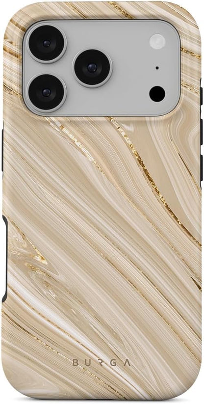 Unisex Phone Case for iPhone 15 Pro – Dual-Layer Hybrid Design with Shock-Absorbing TPU & Durable Exterior, Scratch-Resistant Finish and Raised Bezel Edge for Screen Protection & Daily Use
