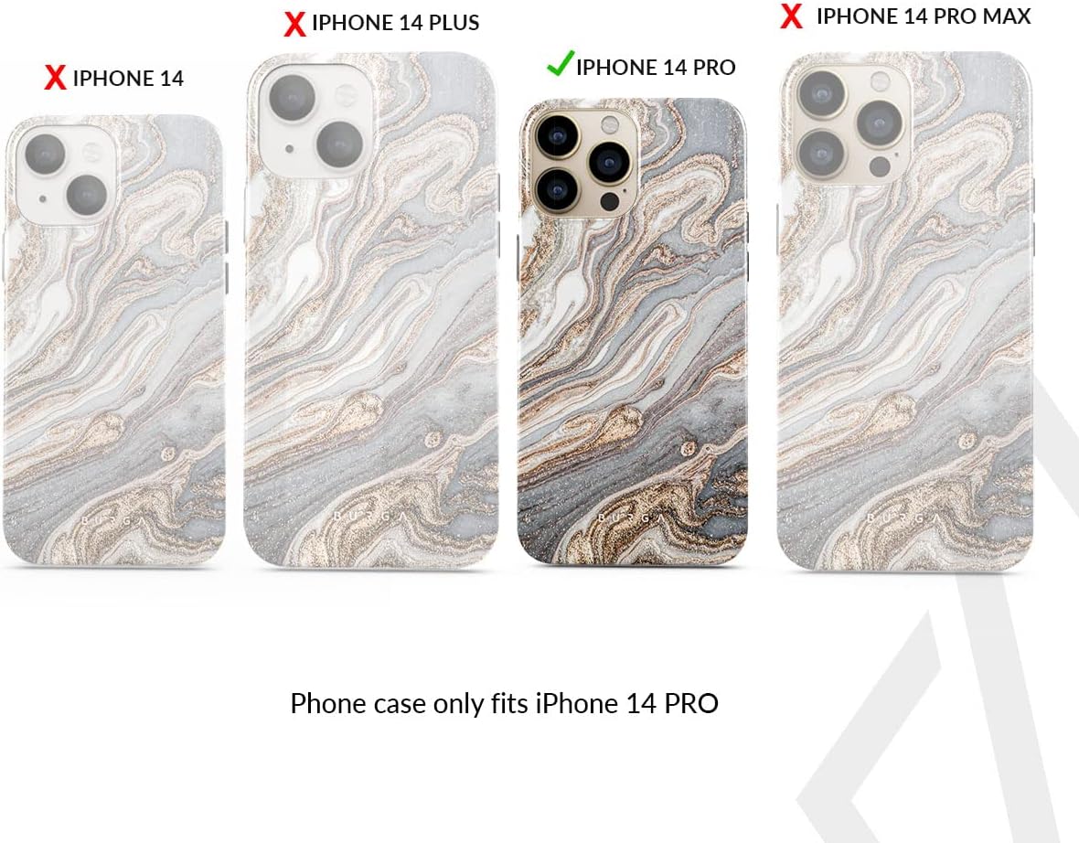 Unisex Phone Case for iPhone 15 Pro – Dual-Layer Hybrid Design with Shock-Absorbing TPU & Durable Exterior, Scratch-Resistant Finish and Raised Bezel Edge for Screen Protection & Daily Use