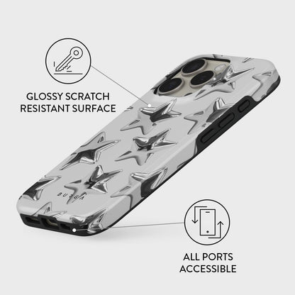Unisex Phone Case for iPhone 15 Pro – Dual-Layer Hybrid Design with Shock-Absorbing TPU & Durable Exterior, Scratch-Resistant Finish and Raised Bezel Edge for Screen Protection & Daily Use
