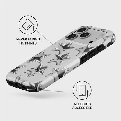 Unisex Phone Case for iPhone 15 Pro – Dual-Layer Hybrid Design with Shock-Absorbing TPU & Durable Exterior, Scratch-Resistant Finish and Raised Bezel Edge for Screen Protection & Daily Use