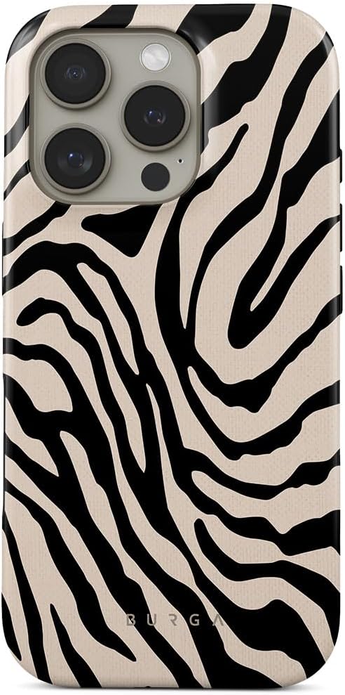 Unisex Phone Case for iPhone 15 Pro – Dual-Layer Hybrid Design with Shock-Absorbing TPU & Durable Exterior, Scratch-Resistant Finish and Raised Bezel Edge for Screen Protection & Daily Use