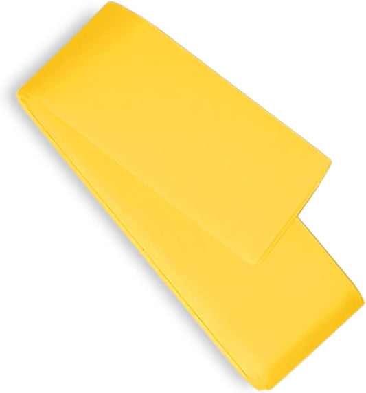Canary Yellow Satin Blanket Binding Tape 2" x 4 3/4 Yards – Single Fold Satin Quilt Binding for Blanket Edges, Glossy Polyester Trim for Sewing, Quilting, Baby Blankets, Crafts, and Fabric Projects