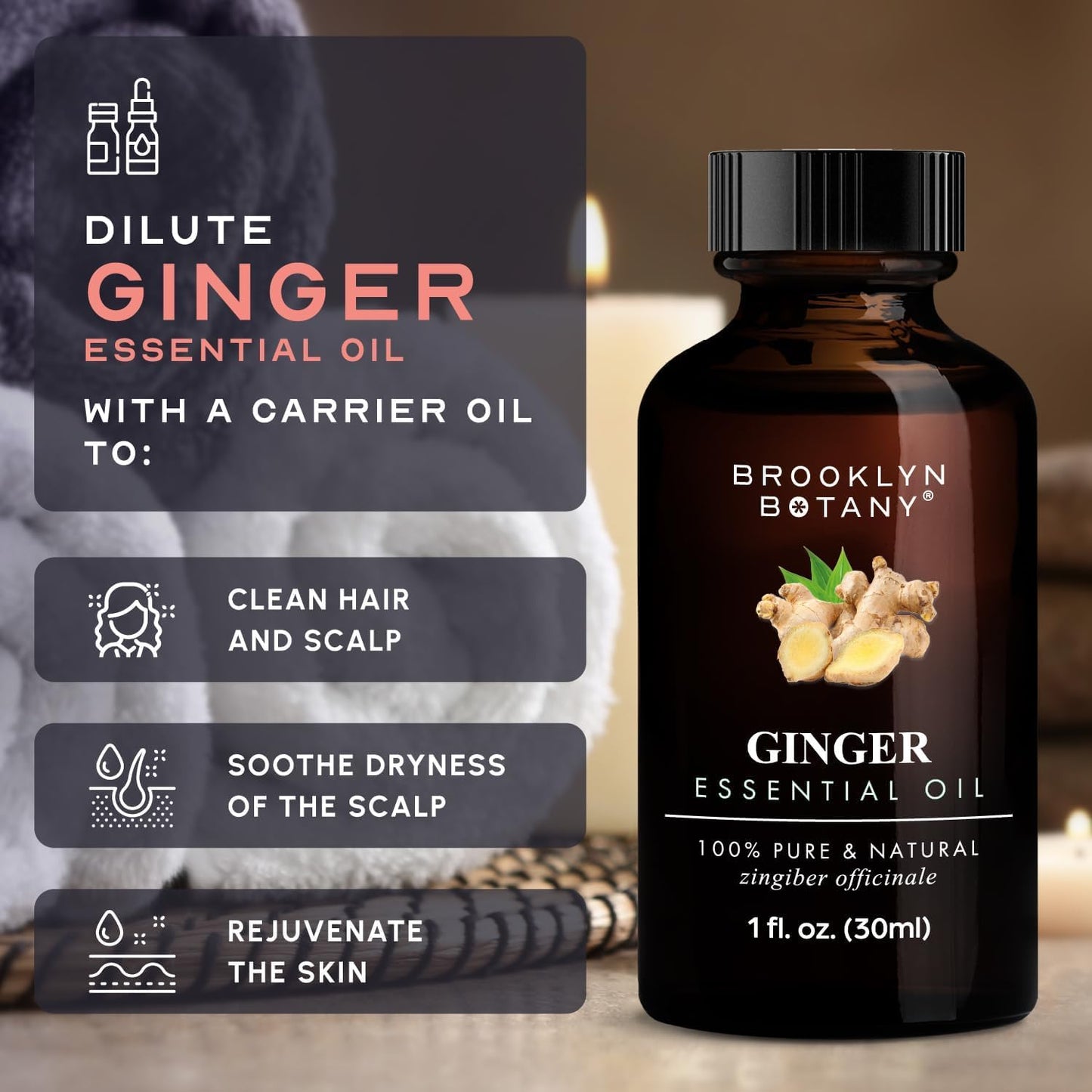 Lemon Essential Oil - Huge 4 Fl Oz - 100% Pure and Natural - Premium Grade with Dropper - for Aromatherapy and Diffuser