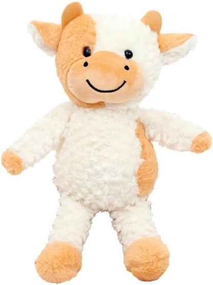 Cow Plush Doll Toy - 11.8 inch for Girls & Boys (Stand Cow Yellow)