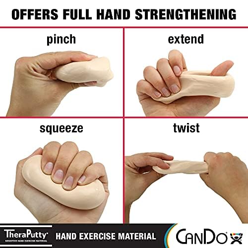 10-2601 Theraputty Plus Hand Exercise Putty, 2oz, X-Soft