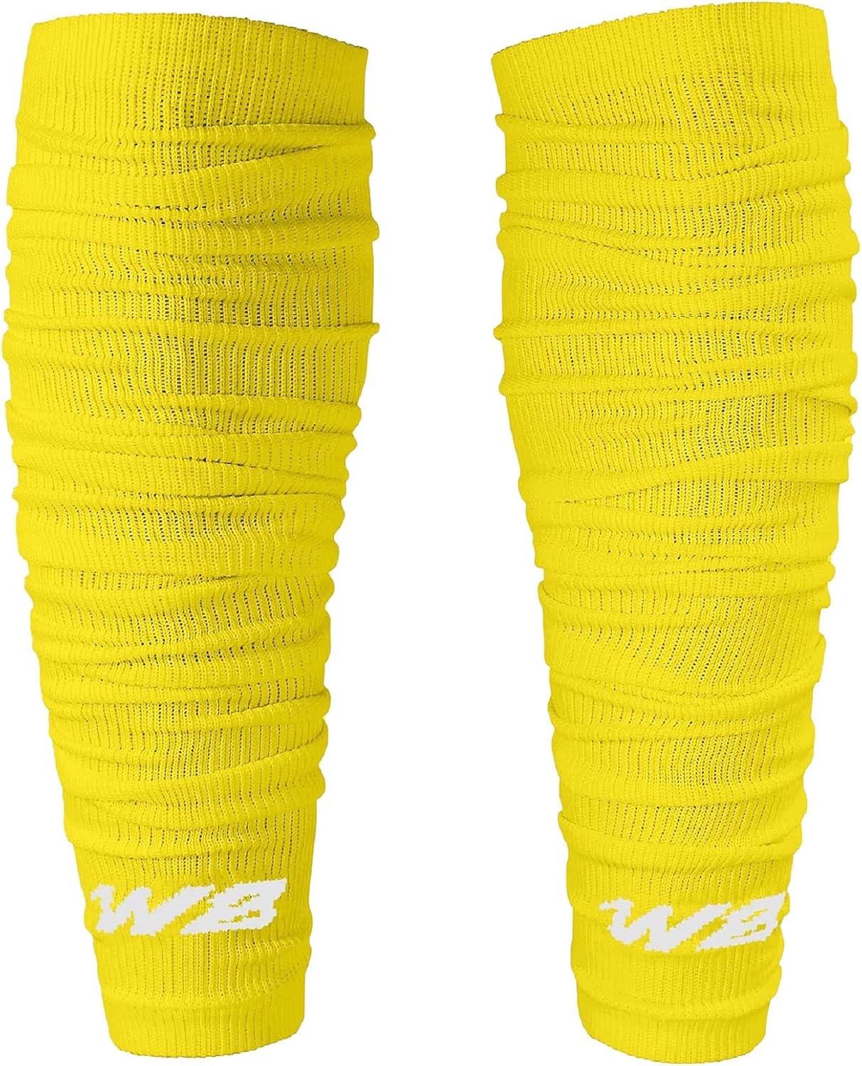 Football Leg Sleeves Calf Compression for Men, Athletic Shin Splint Support - One Pair