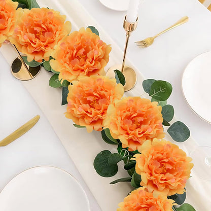 Artificial Flower Peonies, 20 Pcs Yellow Flowers Bulk Heads with Stem | 5 Inch Silk Fake Peony for DIY Crafts Garland, No Leaf, Faux Peonies Flowers for Wedding Home Party Centerpiece Signage Decor