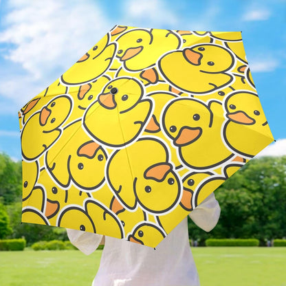 Mini Travel Sun & Rain Umbrella | Small Compact, UV Umbrella, Manual Open Close, Lightweight Portable Parasol, Windproof for Women Kids and Men