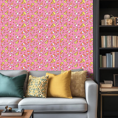 Lemon Wallpaper 15.7"x39.4" Peel and Stick Vinyl Contact Paper Self Adhesive Removable Citrus Fruit Green Leaf Bow Summer Wall Mural for Kitchen Bedroom Living Room Home Decor