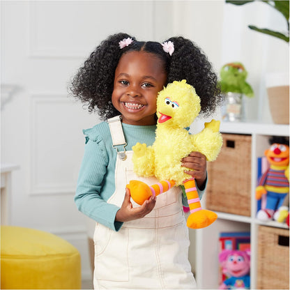 Sesame Street Big Bird 14-Inch Muppet Plush Toy for Ages 1+