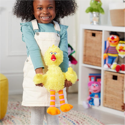 Sesame Street Big Bird 14-Inch Muppet Plush Toy for Ages 1+