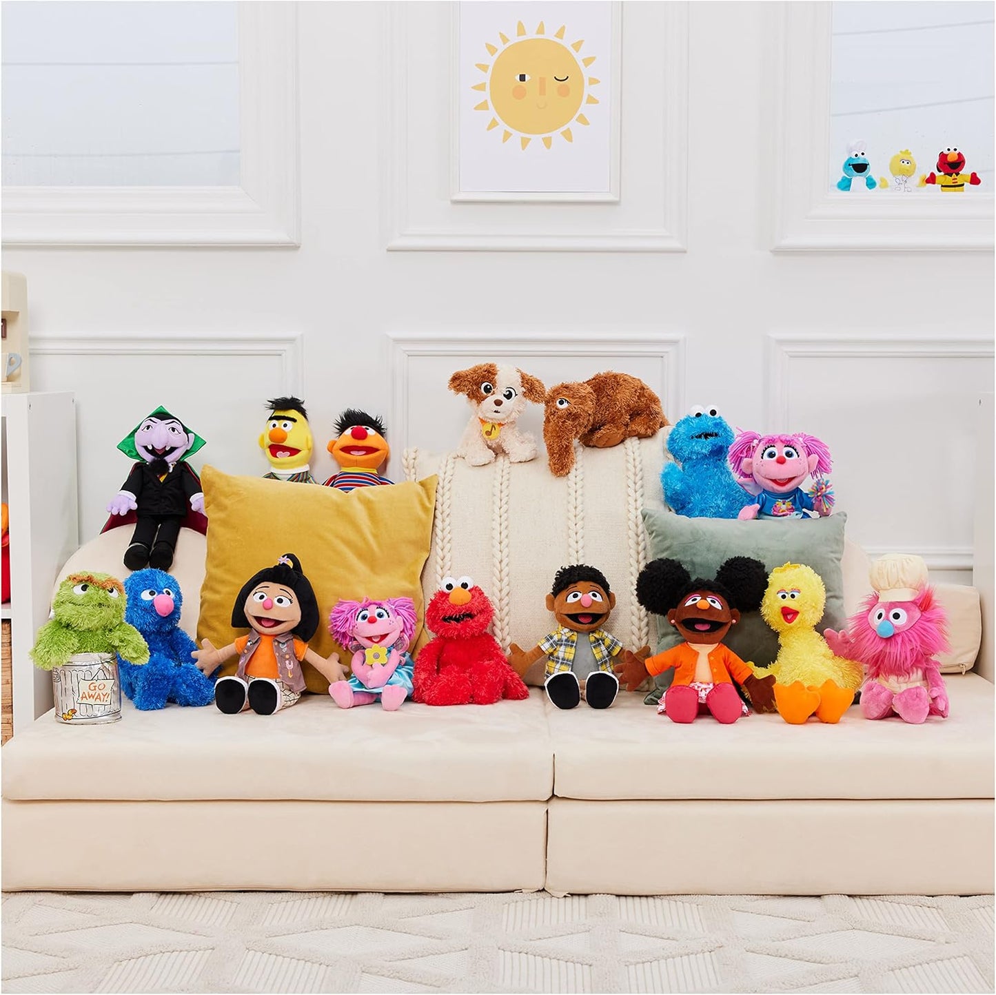 Sesame Street Big Bird 14-Inch Muppet Plush Toy for Ages 1+
