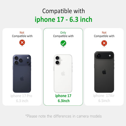 Compatible with iPhone 17 Case Lemon Style, Cute Cartoon Fruits Pattern Flexible TPU Protective Clear Case for iPhone 17