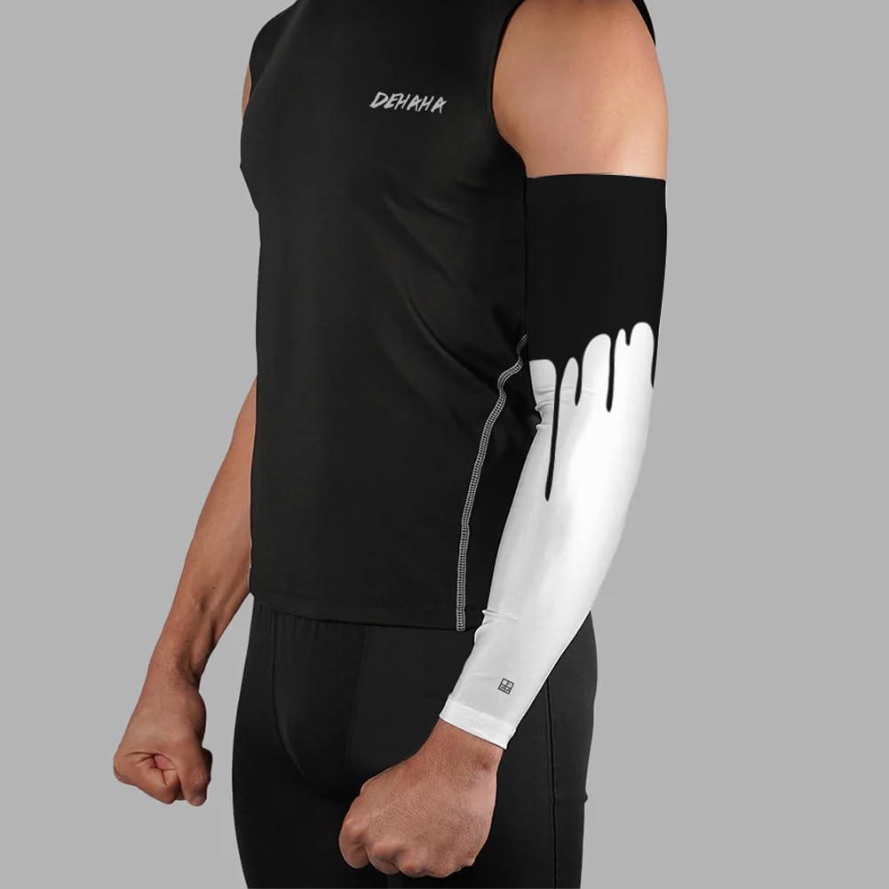 Drip UV Sun Protection Arm Sleeves for Men Women Youth Kids (1 Pair)