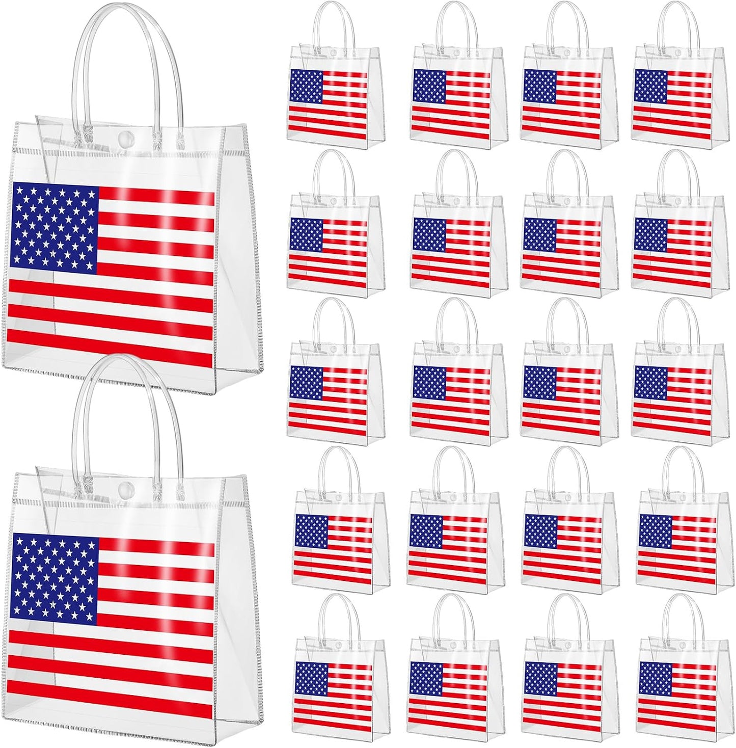 24 Pcs Capri Lemon Party Gift Bags Clear Blue Tiles Lemon Goodie Bags with Handle 8 x 8 x 3.15 Inch Return Gift Wrap Totes Italian Gifts for Women Guests Amalfi Coast Party Birthday Supplies
