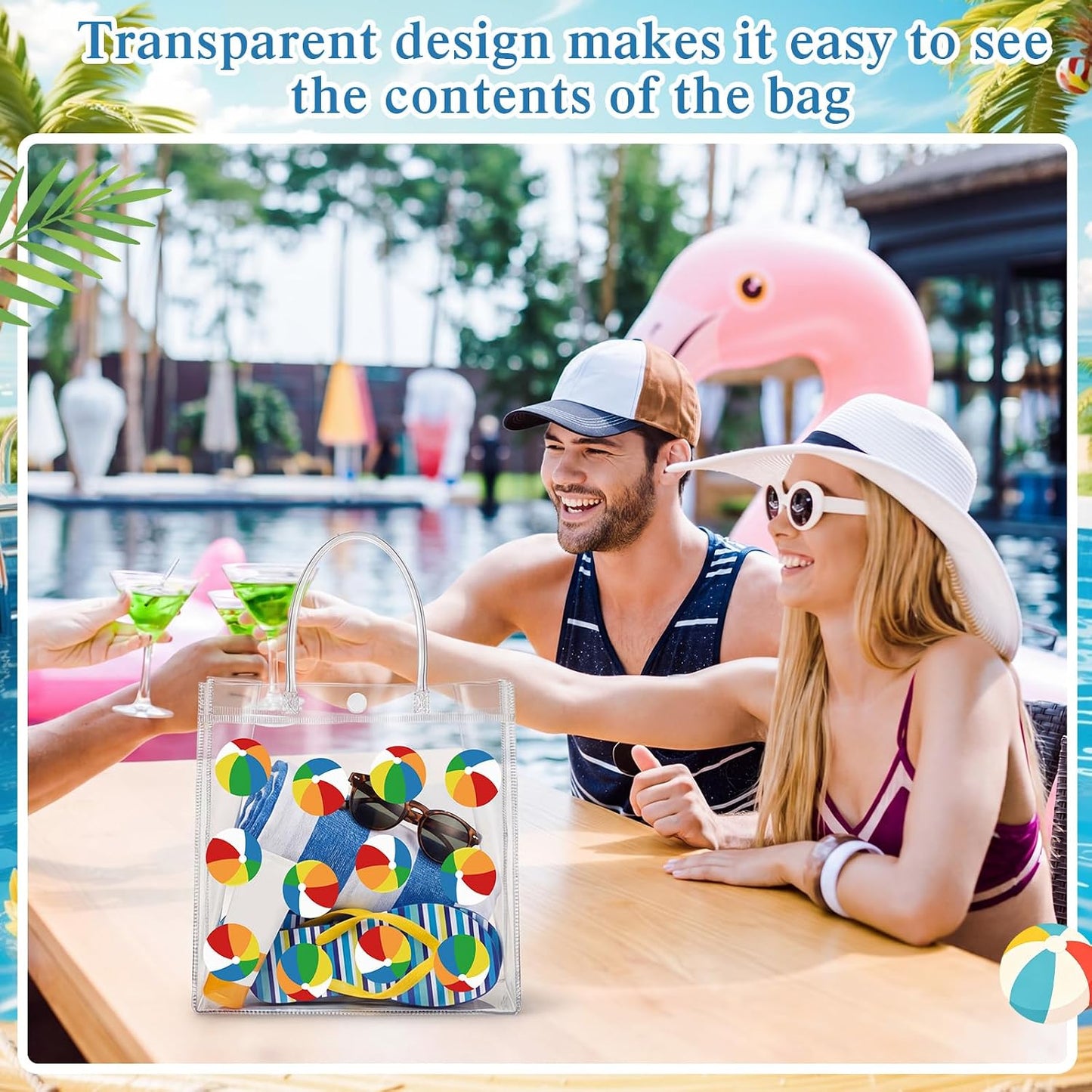 24 Pcs Capri Lemon Party Gift Bags Clear Blue Tiles Lemon Goodie Bags with Handle 8 x 8 x 3.15 Inch Return Gift Wrap Totes Italian Gifts for Women Guests Amalfi Coast Party Birthday Supplies