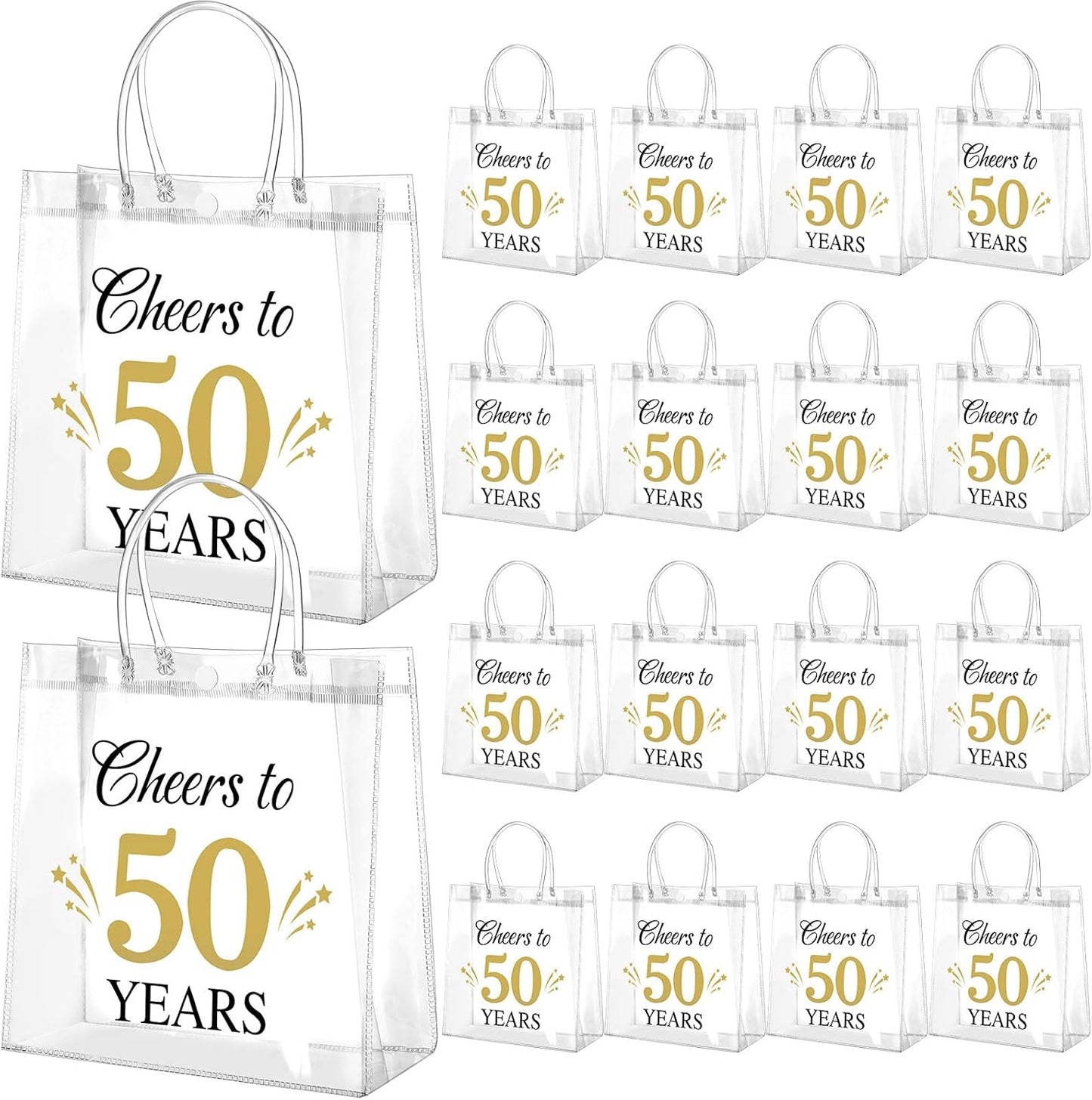 24 Pcs Capri Lemon Party Gift Bags Clear Blue Tiles Lemon Goodie Bags with Handle 8 x 8 x 3.15 Inch Return Gift Wrap Totes Italian Gifts for Women Guests Amalfi Coast Party Birthday Supplies
