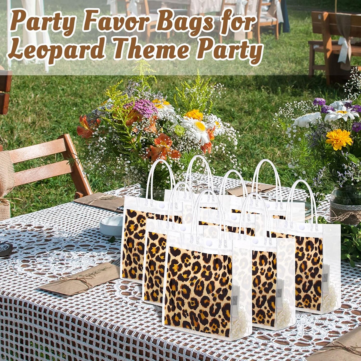 24 Pcs Capri Lemon Party Gift Bags Clear Blue Tiles Lemon Goodie Bags with Handle 8 x 8 x 3.15 Inch Return Gift Wrap Totes Italian Gifts for Women Guests Amalfi Coast Party Birthday Supplies