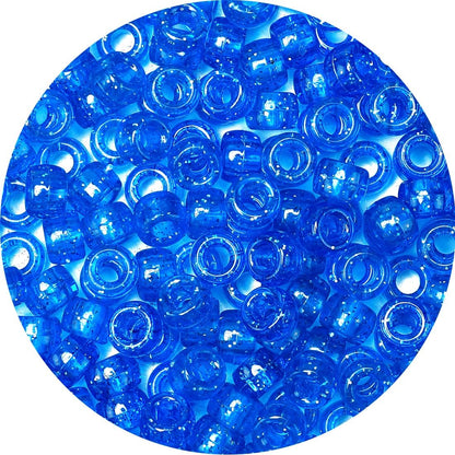 Glitter Pony Beads(1000pcs Dark Yellow Glitter), Beads for Jewelry Making, Beading Supplies, Arts & Crafts Materials for Jewelry Making.