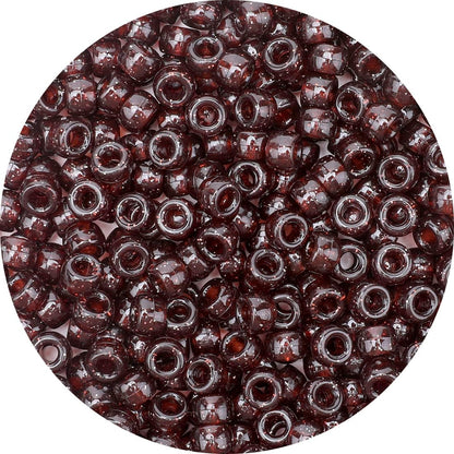Glitter Pony Beads(1000pcs Dark Yellow Glitter), Beads for Jewelry Making, Beading Supplies, Arts & Crafts Materials for Jewelry Making.